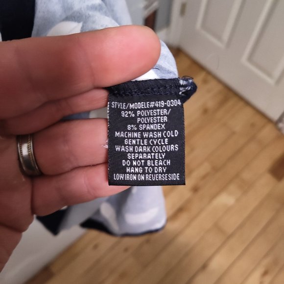 Magazine polka dot small size black and white dress - Picture 3 of 7